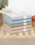 - Soft Knit Love Heart Blanket Baby Stork Swaddling & Receiving Blankets