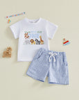 - Wild One Birthday Clothing Set Baby Stork