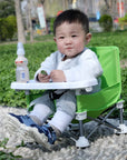 - Folding Baby Camp Chair with Detachable Table | Infant High Chair for Travel, Camping, and Beach Baby Stork