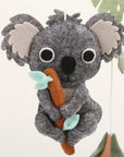 Australian Animals Baby Mobile – Koala, Kangaroo, Kookaburra & Cockatoo Crib Décor