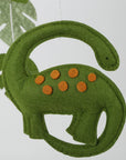 - Handmade Dinosaur Baby Mobile with Mountains & Leaves – Soft Felt Cot Mobile Baby Stork Baby Mobile