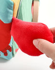 - Under the Sea Sensory Tissue Box Toy with Wooden Teether | Montessori Baby Activity Cube Baby Stork