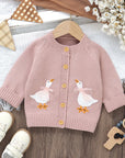 Little Goose Knit Baby & Toddler Cardigan