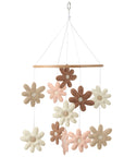 - Handmade Daisy Nursery Mobile | Floral Baby Mobile Baby Stork Baby Mobile