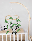 - Baby Panda Nursery Mobile - Premium Nursery Decor Baby Stork Baby Mobile