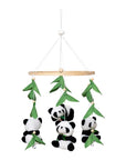 Large Panda Design - Baby Panda Nursery Mobile - Premium Nursery Decor Baby Stork Baby Mobile
