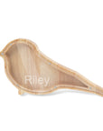 Bird - Personalised Name Wooden Piggy Bank - Custom Animal & Dinosaur Designs | 6 Unique Styles Baby Stork Piggy Banks