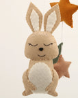🌲 Woodland Baby Mobile – Forest Animal Crib Mobile for Neutral Nursery
