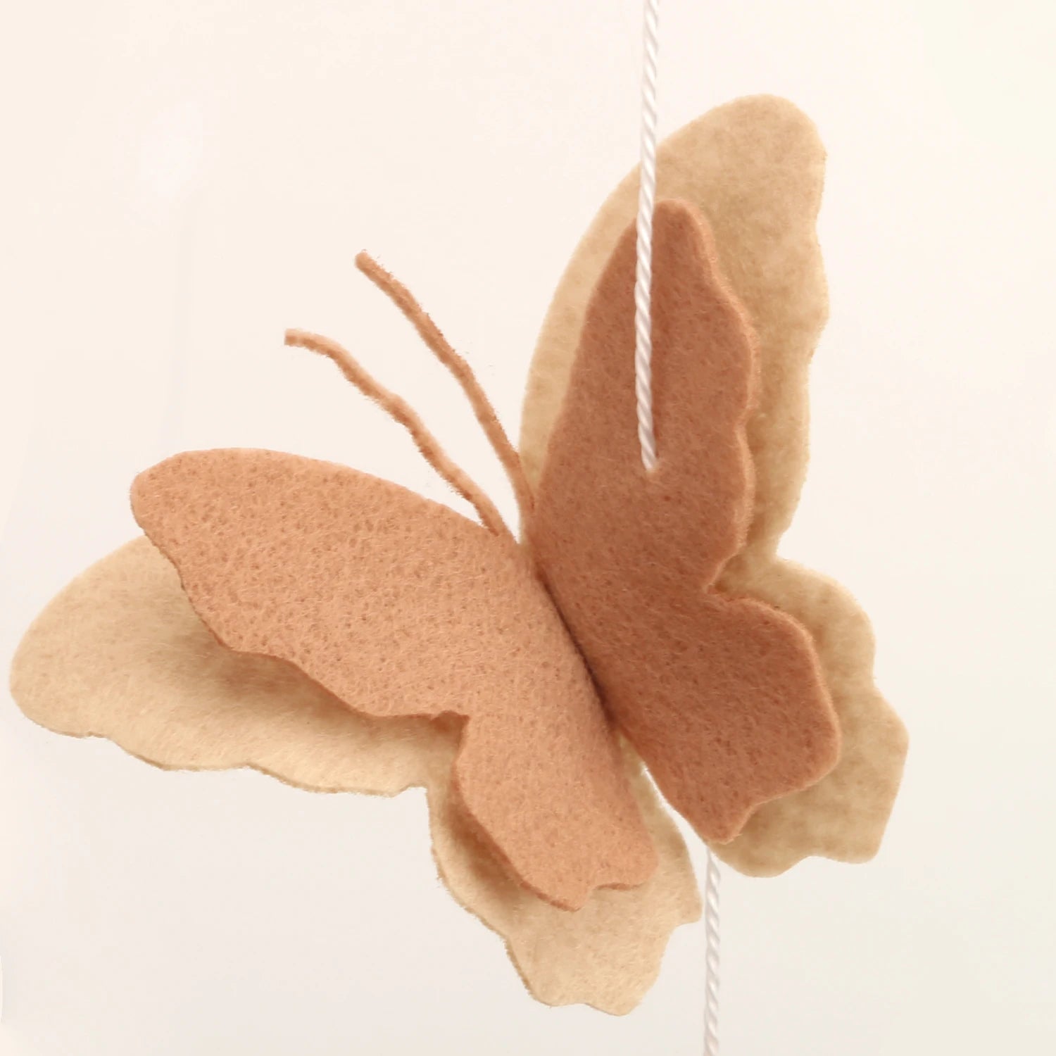 - 🌸 Floral Butterfly Baby Mobile – Handcrafted Flower & Butterfly Nursery Decor Baby Stork Baby Mobile