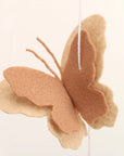 🌸 Floral Butterfly Baby Mobile – Handcrafted Flower & Butterfly Nursery Decor