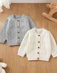 - Classic Cable Knit Baby Cardigan Baby Stork
