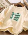 Smile Letter Kids Sweatshirt