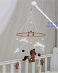 - Horse Baby Mobile | Cowboy Nursery Mobile Decor Baby Stork