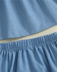 - Daisy Denim Two-Piece Set Baby Stork