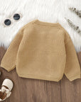 - Love Knit Baby & Toddler Sweater Baby Stork