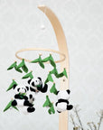 - Baby Panda Nursery Mobile - Premium Nursery Decor Baby Stork Baby Mobile