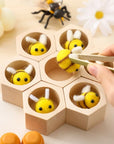 - Montessori Bee Hive Sensory Wooden Sorting Game Toy Baby Stork Baby & Kids > Toys