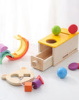 - Montessori Baby Box 5-in-1 Wooden Toy Set | Sensory & Fine Motor Educational Toys for Babies 6+ Months Baby Stork Gifting