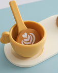 - Baby Wooden Coffee & Afternoon Tea Set Toy | 18pcs Set Baby Stork Baby Toys & Activity Equipment