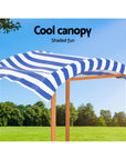 - Wooden Sandpit with Canopy, Storage & Dual Basins Keezi Kids Baby & Kids > Baby & Kid's Toys > Outdoor Play Equipment