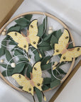 - Butterfly Baby Mobile with Green Leaves | Nature Nursery Decor Baby Stork