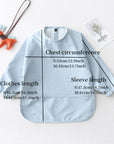 - Solid Colour Baby Feeding Smock – Waterproof Easy-Clean Long Sleeve Bib | Baby Stork Baby Stork Bibs