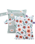 11 - 2pcs Waterproof Mini Storage Bag | Wet Dry Diaper Pouch | 18x25cm Baby Stork
