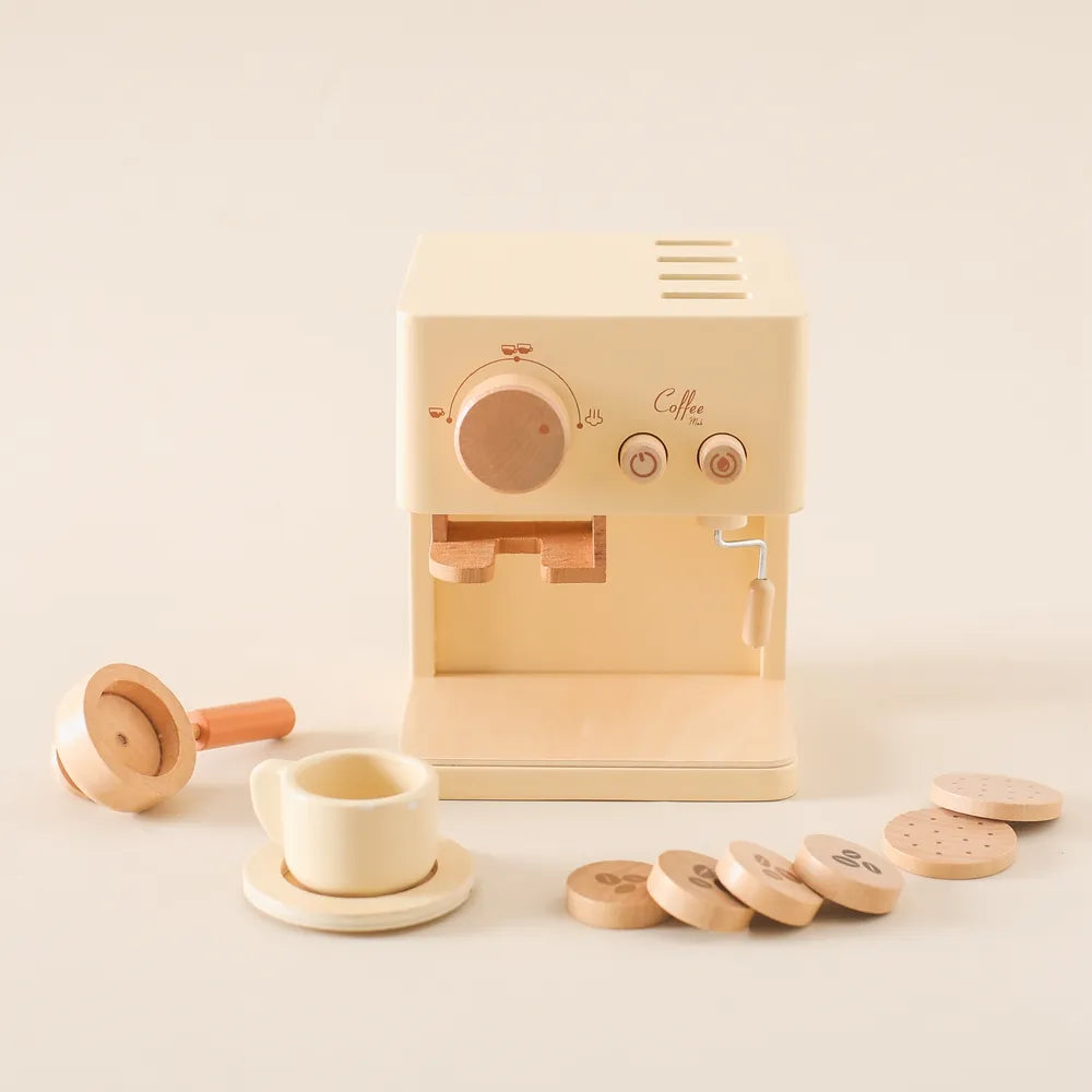 - Wooden Toddler Play Coffee Machine Baby Stork Baby & Kids > Toys