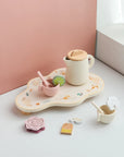 - Toddler Wooden Afternoon Tea Party Set Baby Stork Baby Toys & Activity Equipment