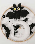 - Bat Baby Mobile | Black & White Moon Nursery Mobile Baby Stork