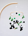 - Baby Panda Nursery Mobile - Premium Nursery Decor Baby Stork Baby Mobile