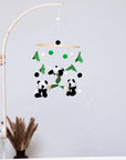 - Baby Panda Nursery Mobile - Premium Nursery Decor Baby Stork Baby Mobile