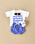 - Good Vibes 2 Piece Set – Cotton Tee & Shorts Baby Stork