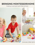 - Montessori Baby Box 5-in-1 Wooden Toy Set | Sensory & Fine Motor Educational Toys for Babies 6+ Months Baby Stork Gifting