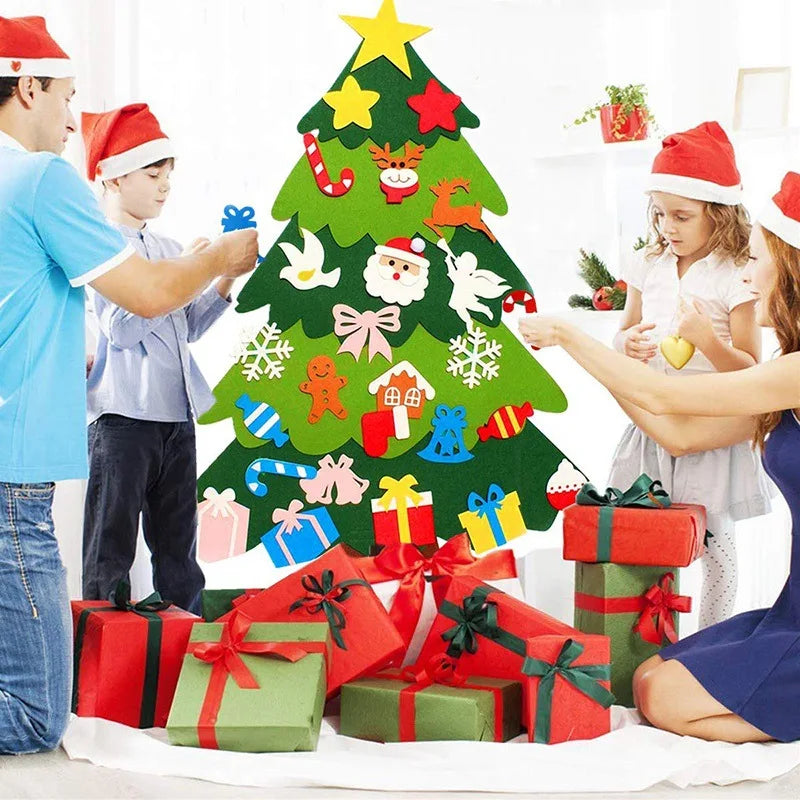 - DIY Felt Christmas Tree Kit with 24 Fun Ornaments Baby Stork Baby & Kids > Toys
