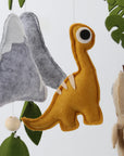 - Handmade Dinosaur Baby Mobile – Felt Jurassic Nursery Cot Hanging Decor Baby Stork Baby Mobile