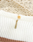 - Light Blue Vehicle Knit Sweater – Soft & Warm Striped Baby Jumper Baby Stork