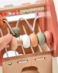 - Wooden Mushroom House | Montessori 5-in-1 Busy Cube Activity Toy Baby Stork Baby Toys & Activity Equipment