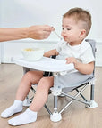 - Folding Baby Camp Chair with Detachable Table | Infant High Chair for Travel, Camping, and Beach Baby Stork