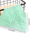 - Pastel Coloured Baby Muslin Wash Cloths - 5 Pack Muslin Cotton Face Towel and Washcloth for Sensitive Skin Baby Stork Burp Cloths
