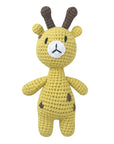 Giraffe - Handmade Crochet Animal Plush Rattle - 12 Adorable Designs Baby Stork Stuffed Animals