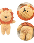 - Handmade Crochet Animal Plush Rattle - 12 Adorable Designs Baby Stork Stuffed Animals