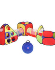 - Play Tent Adventure Set with Tunnel and Ball Pit | Multi-Colour Keezi Baby & Kids > Baby & Kid's Toys > Pretend Play