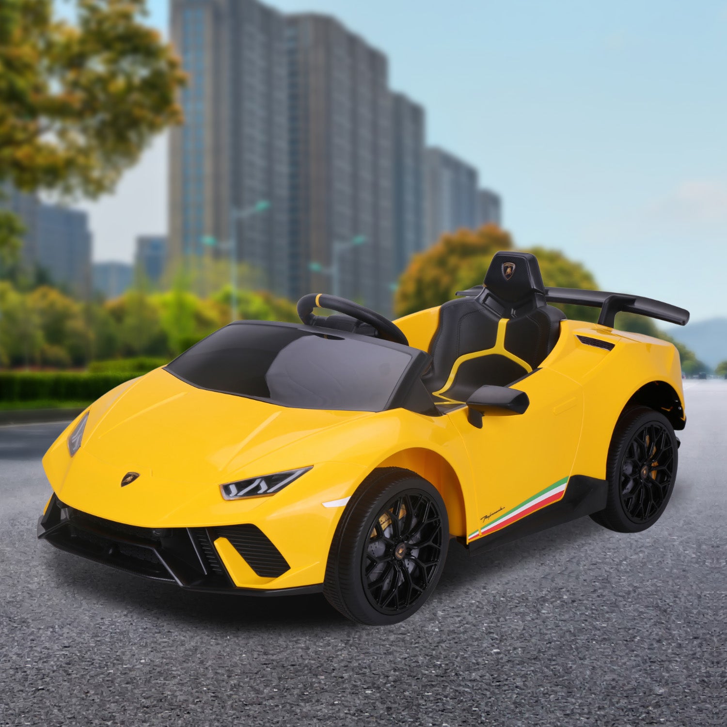 - Lamborghini Performante Ride On Car – Yellow Baby Stork Baby & Kids > Ride On Cars, Go-karts & Bikes > Ride On Cars