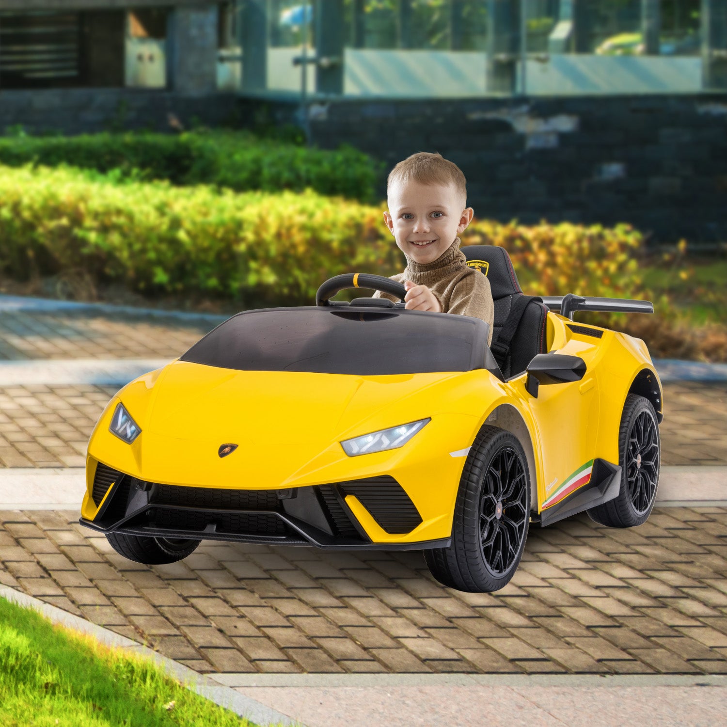 - Lamborghini Performante Ride On Car – Yellow Baby Stork Baby & Kids > Ride On Cars, Go-karts & Bikes > Ride On Cars
