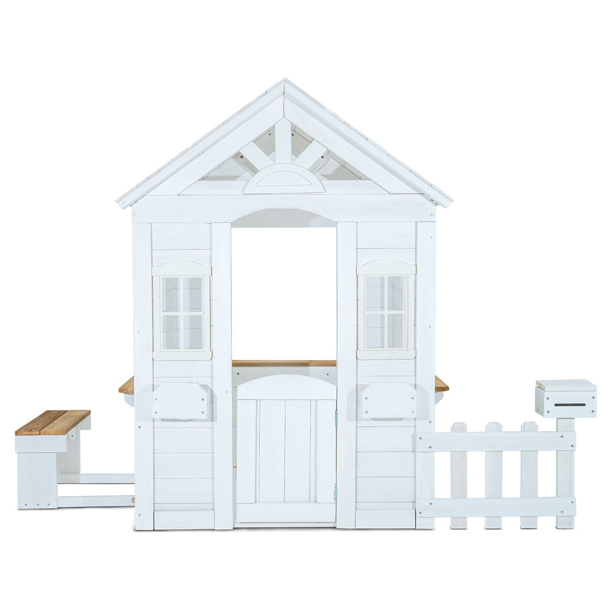 - Lifespan Kids Teddy V2 Cubby House - White | Adorable Backyard Playhouse Lifespan Kids Baby & Kids > Baby & Kid's Toys > Outdoor Play Equipment