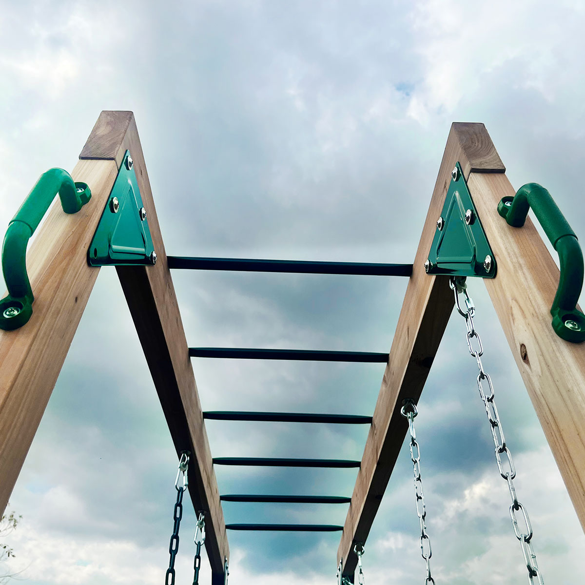- Hybrid Swing & Monkey Bar Set – Timber Outdoor Play Centre Lifespan Kids Baby & Kids > Baby & Kid's Toys > Outdoor Play Equipment