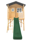 - Lifespan Kids Burleigh Wooden Cubby House with 2.2m Green Slide Lifespan Kids Baby & Kids > Baby & Kid's Toys > Outdoor Play Equipment