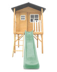 - Lifespan Kids Burleigh Wooden Cubby House with 2.2m Pastel Green Slide Lifespan Kids Baby & Kids > Baby & Kid's Toys > Outdoor Play Equipment