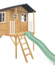 - Lifespan Kids Burleigh Wooden Cubby House with 2.2m Pastel Green Slide Lifespan Kids Baby & Kids > Baby & Kid's Toys > Outdoor Play Equipment